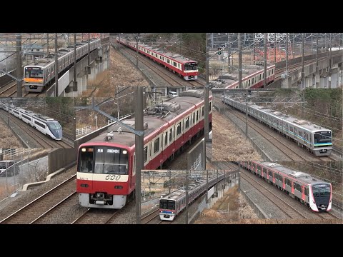 京成線・京急線・都営線が乗り入れ】北総線を走行する電車たち