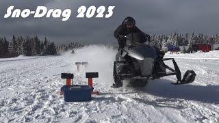 Snowmobile Drag Race  2023