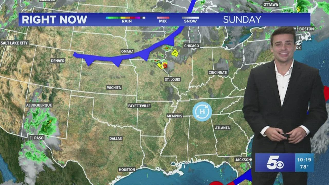 Cooler air staying north while we hit heat records in the south this ...