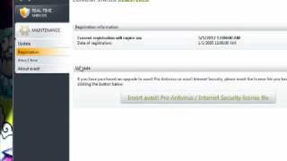 How to get avast 5 + where to insert the key