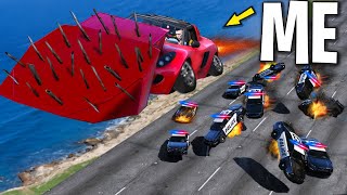 Trolling Cops with Flying Cars on GTA 5 RP