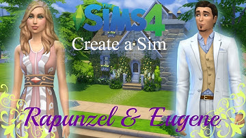 The Sims 4 | Create A Sim | Rapunzel & Eugene