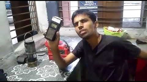 Gas testing instrument