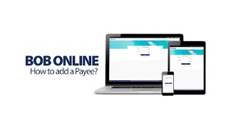 BOB Online - How to add a Payee?