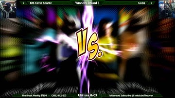 The Break #194   UMvC3 W1   IDB Kevin Sparkz VS Code