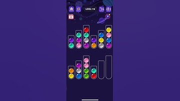 Level 116 - Ball Sort - Color Puzzle Master