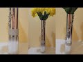 Elegante fcil econmico jarron de tubo de cartn elegant easy economical cardboard tube vase