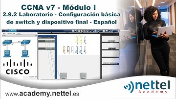 2.9.2 Laboratorio - Configuración básica de switch y dispositivo final - Español