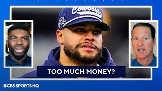 Dak Prescott contract: Why the QB 'should have taken a little bit less' with Cowboys | CBS Sports HQ