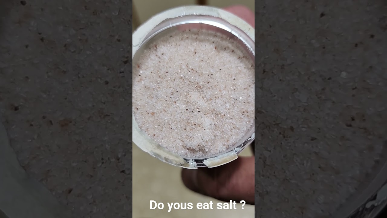 DO YOUS EVEN EAT SALT 
