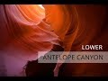 Antelope canyon lower and hoodoos