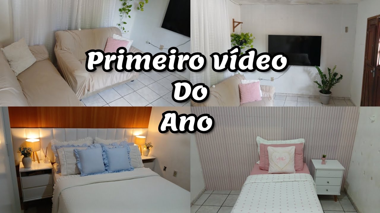 PRIMEIRA FAXINA DO ANO A CASA 🏠 ESTAVA MUITO SUJA 🧹🫧+CAMA POSTA LINDA 