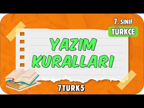 Yazım Kuralları 📙 tonguçCUP 1.Sezon - 7TURK5 #2024