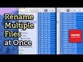 Explore Finder’s hidden features (Rename files) Mac Os X