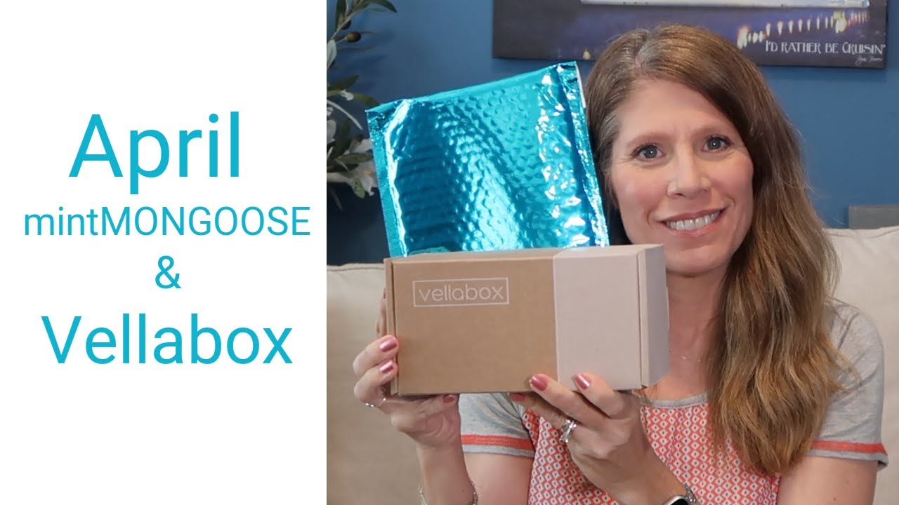 mintMongoose & Vellabox Candle Subscription April 2020