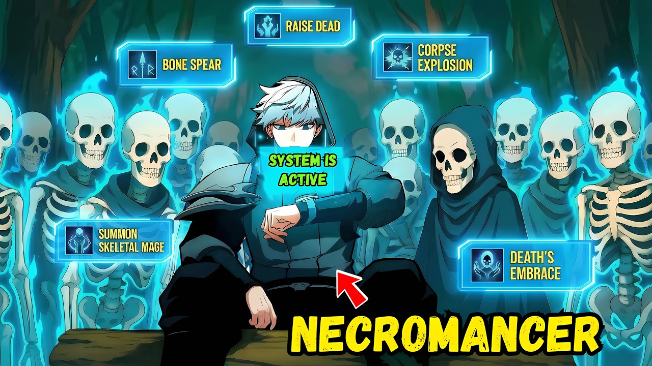 He reincarnated as prince and activated necromancer system raising army from darkness - Manhwa Recap