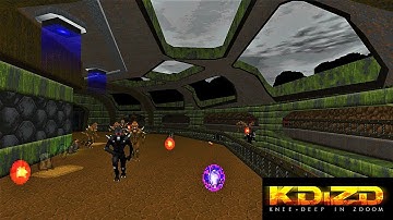 KNEE DEEP in ZDOOM: Cool Architecture in Command Control & Phobos Labs - Maps 4-5 Blind UV