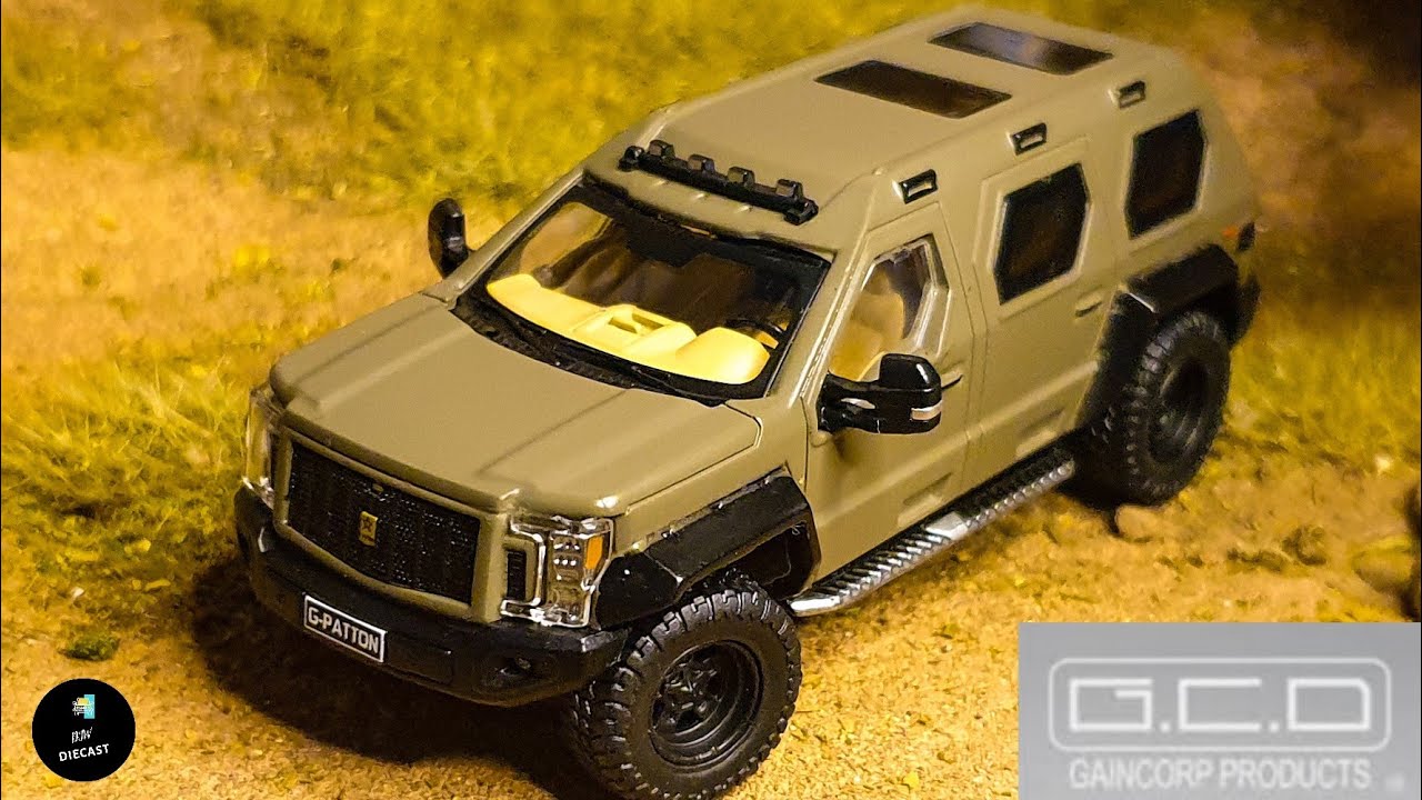 G.C.D 1/64 US G-PATTON RHINO GX 3台セット US G Patton Rhino GX by GCD Gaincorp Products 1/64