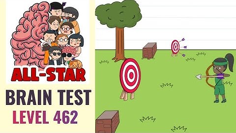 Brain Test All Star Level 462 | She must hit the target | Walkthrough