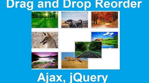 Drag and Drop Reorder in JavaScript
