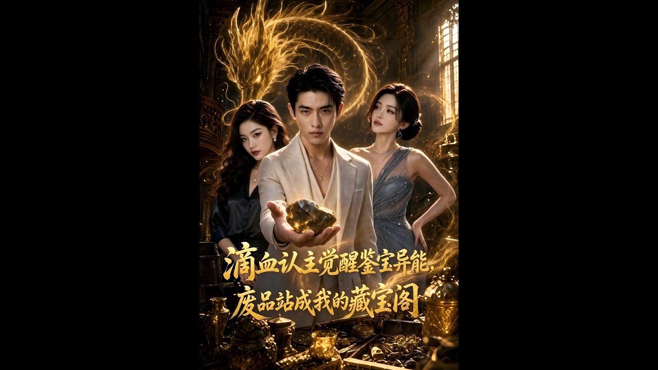 【一口气看完】《滴血认主觉醒鉴宝异能，废品站成我的藏宝阁》#短剧 #AI短剧 #逆袭 #drama #爽剧 #鲨鱼先生