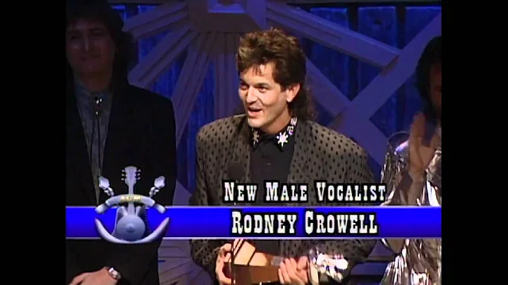 Rodney Crowell Wins Top New Male Vocalist - ACM Aw...