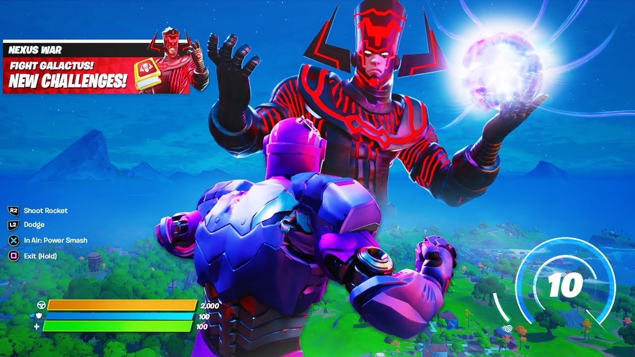 Galactus Live Event In Fortnite Youtube