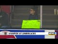 Stampede defeat Lumberjacks