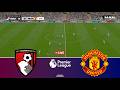 LIVE Bournemouth Vs Manchester United Premier League 2026 Video Game Simulation LIVE Bournemouth Vs Manchester United Premier League 2026 Video Game Simulation