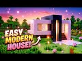 Minecraft Modern House Tutorial 🏡 Easy Survival Build!