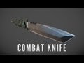 Combat knife turntable