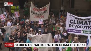 Students Participate In Worldwide Climate Strike For Clean Renewable Energy