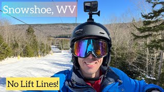Skiing West Virginia: The Epic First Day of Snowboarding Season!