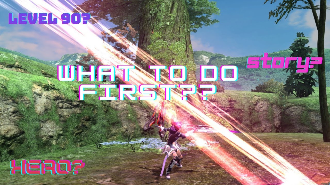 PSO 2 Episode 5: What should you do first?