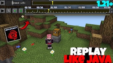 ✨️ How to Record and Create Cinematic Replays in Minecraft PE 1.21 🔥