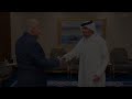 Der Ministerpräsident und Außenminister empfängt den algerischen Außenminister