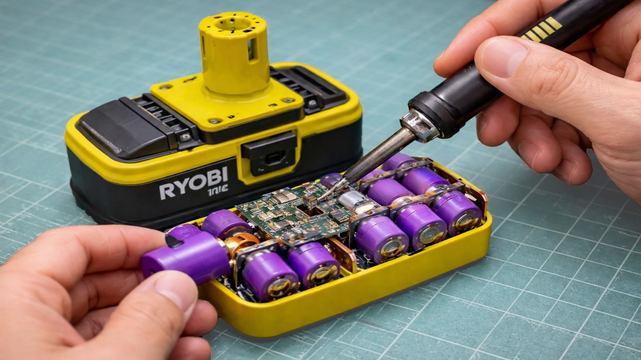 Don't throw away old battery! Easy way to repair 12V battery