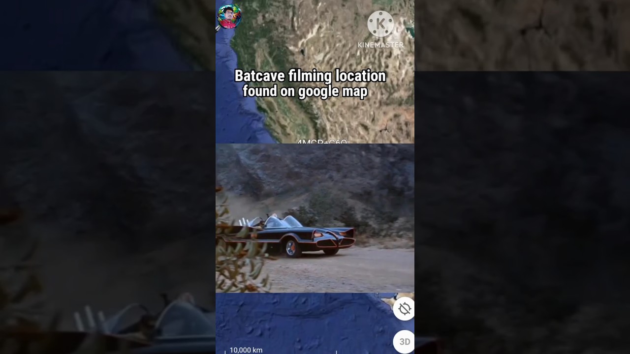 Batman cave filming location found on google map 