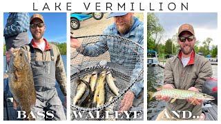 Thorne Bros Lake Vermilion Walleyes and Smallmouth Bass