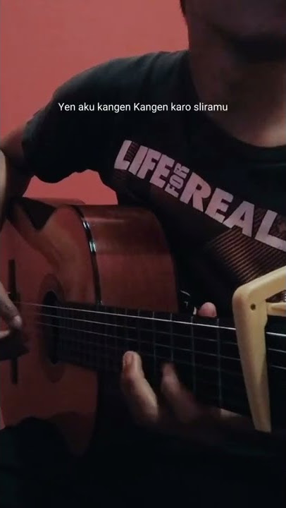 Story WA Gitar - Madiun Ngawi || Yen Aku Kangen Kangen Karo Sliramu Cover Gitar #shorts