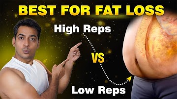 High vs Low Reps Science Based Explanation | Best for fat loss? #weightloss #fatloss #fatburn