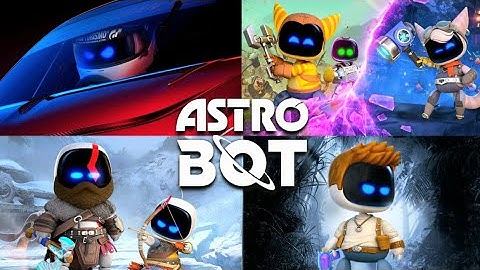 Astro Bot PS5 - ALL Special Bots and the games they