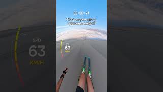 Pov Skié Sur La Plus Longue Dune Du Monde Au Pérou