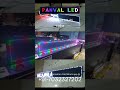 1x10 Feet Multi color Scrolling Board #shorts