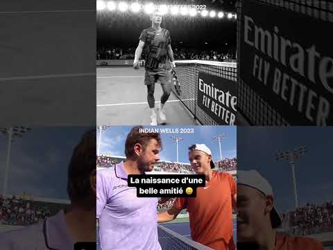 Tonton Wawrinka et le jeune Rune : une amitié qui vient de naître #shorts #short #tennis