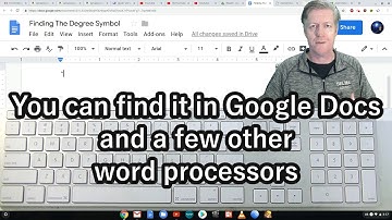 How To Find The Degree Symbol On Your Computer Keyboard- Two Methods