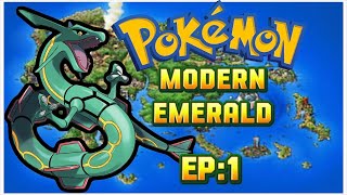 WE GOT SOME MONS! EP.1 Pokemon Modern Emerald Nuzlocke!