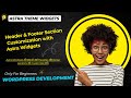 💻Header & Footer Customization With 🌟Astra Widgets | Astra Theme Widgets 2026 | KirtiRathor |