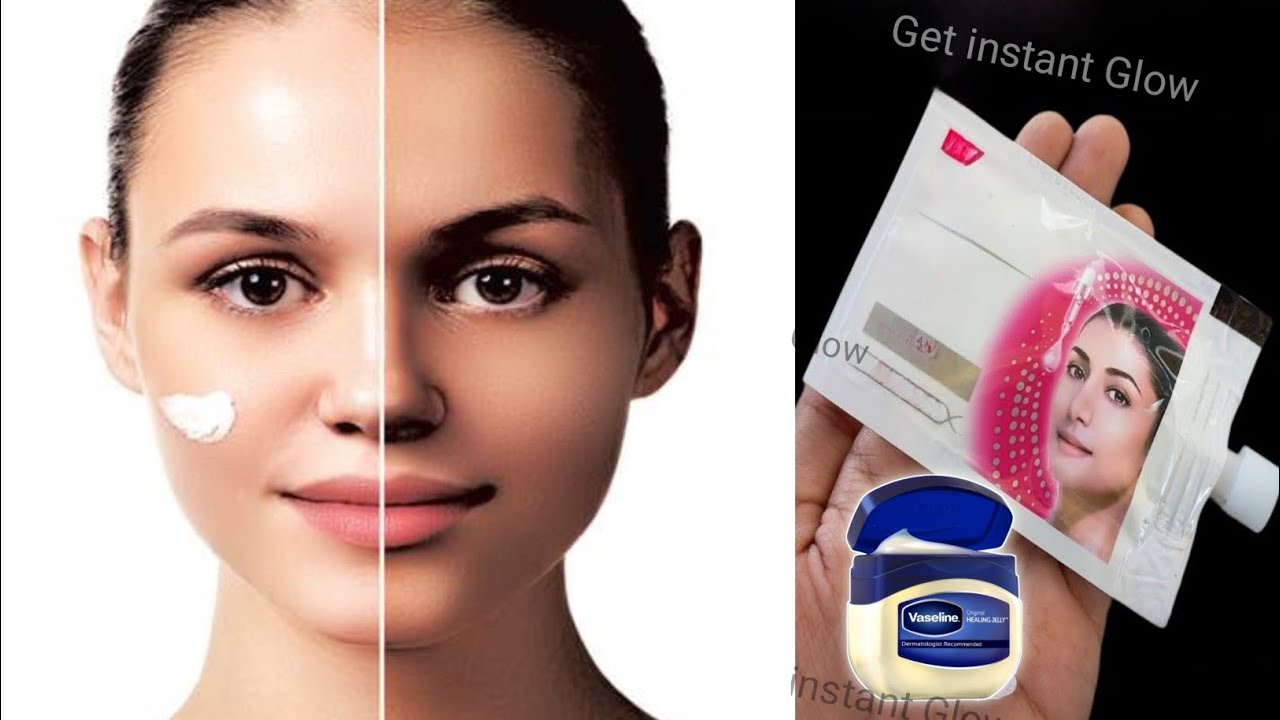 Add 1thing with Fair & Lovely cream | Tan removal treatment | dark neck treatment | vaselin on face