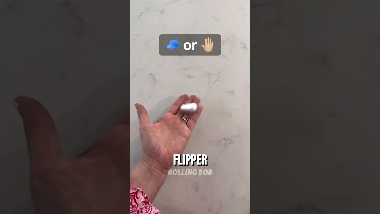 DIY Flipper toy using aluminum foil at home #shorts #diy